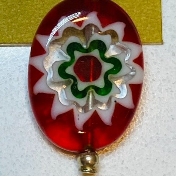 New Earrings Candy Shaped Plastic Pierced Dangle - Picture 2 of 2